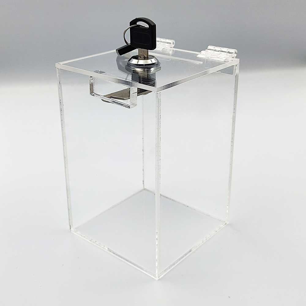 Urnă donatii clasică 10 x 10 x 15 cm model UC101015