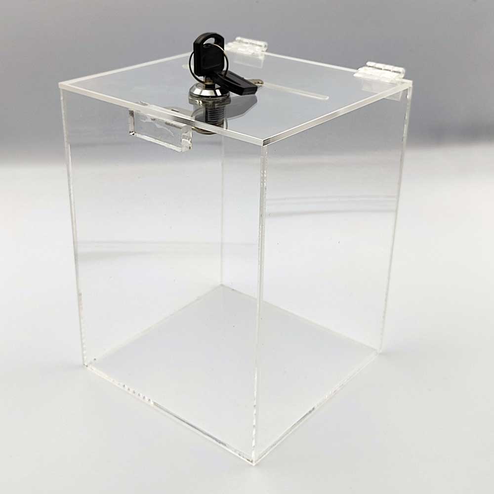 Urnă donatii clasică 15 x 15 x 20 cm model UC151520