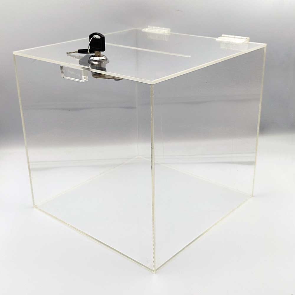 Urnă donatii clasică 25 x 25 x 25 cm model UC252525