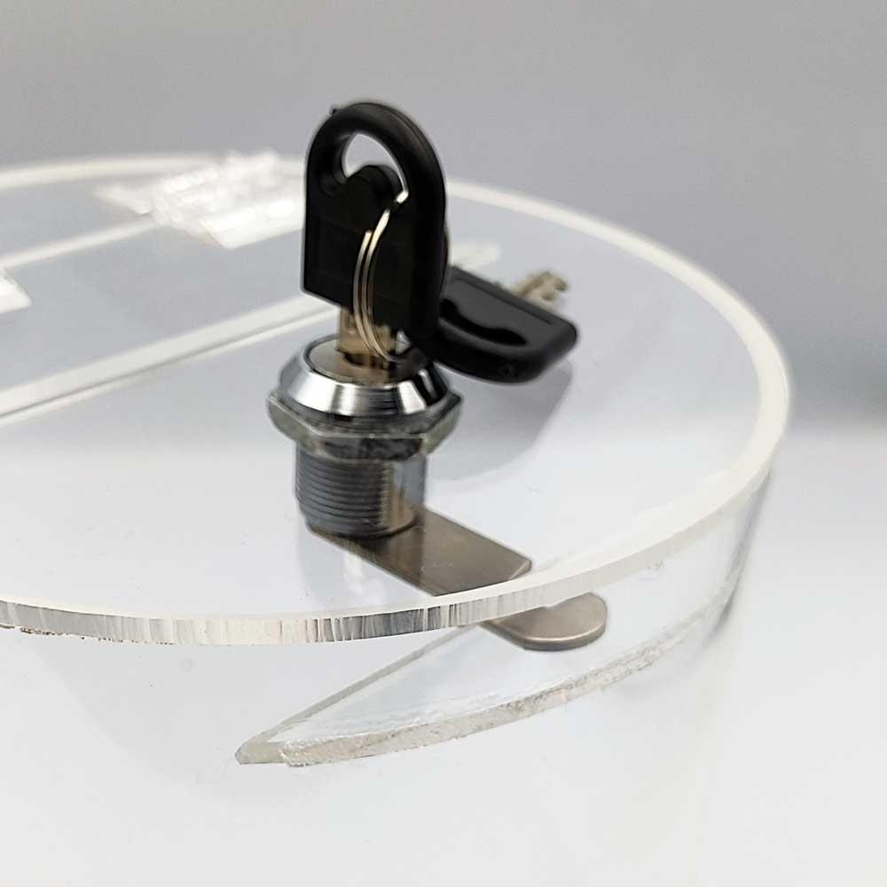 Urna cutie donații cilindrică UCL1510