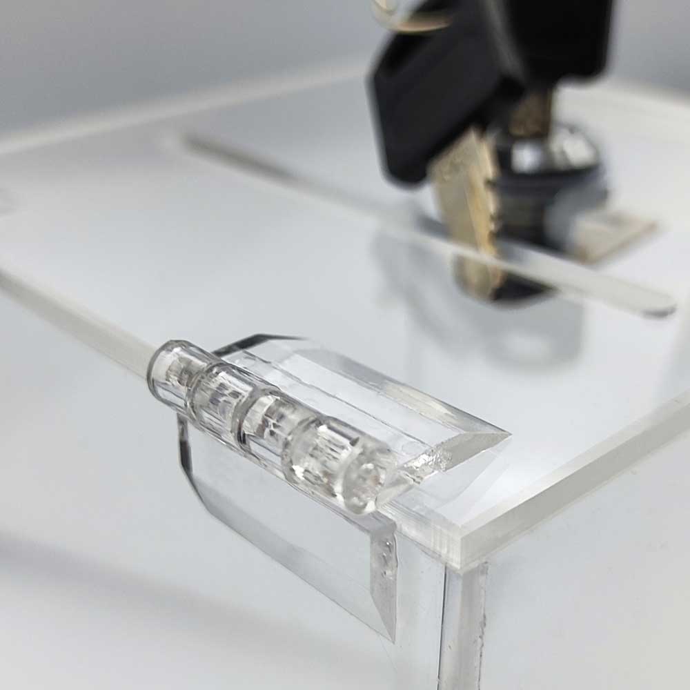 Urnă donatii clasică 10 x 10 x 15 cm model UC101015