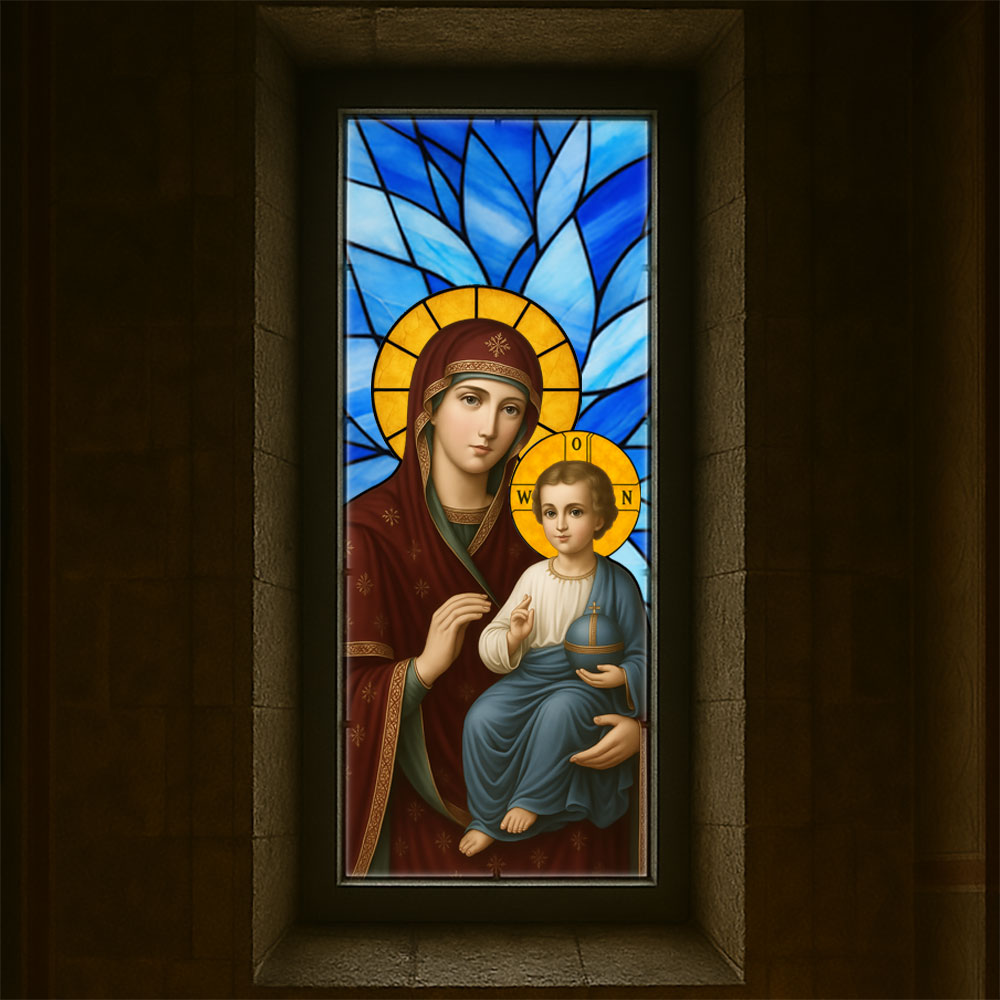 Vitralii icoane Maica Domnului VTRL-MAI-02-A1