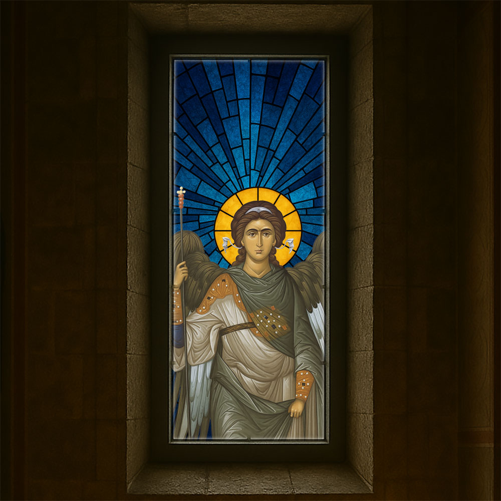 Vitralii icoane Sfântul Mihail VTRL-MIH-01-A2