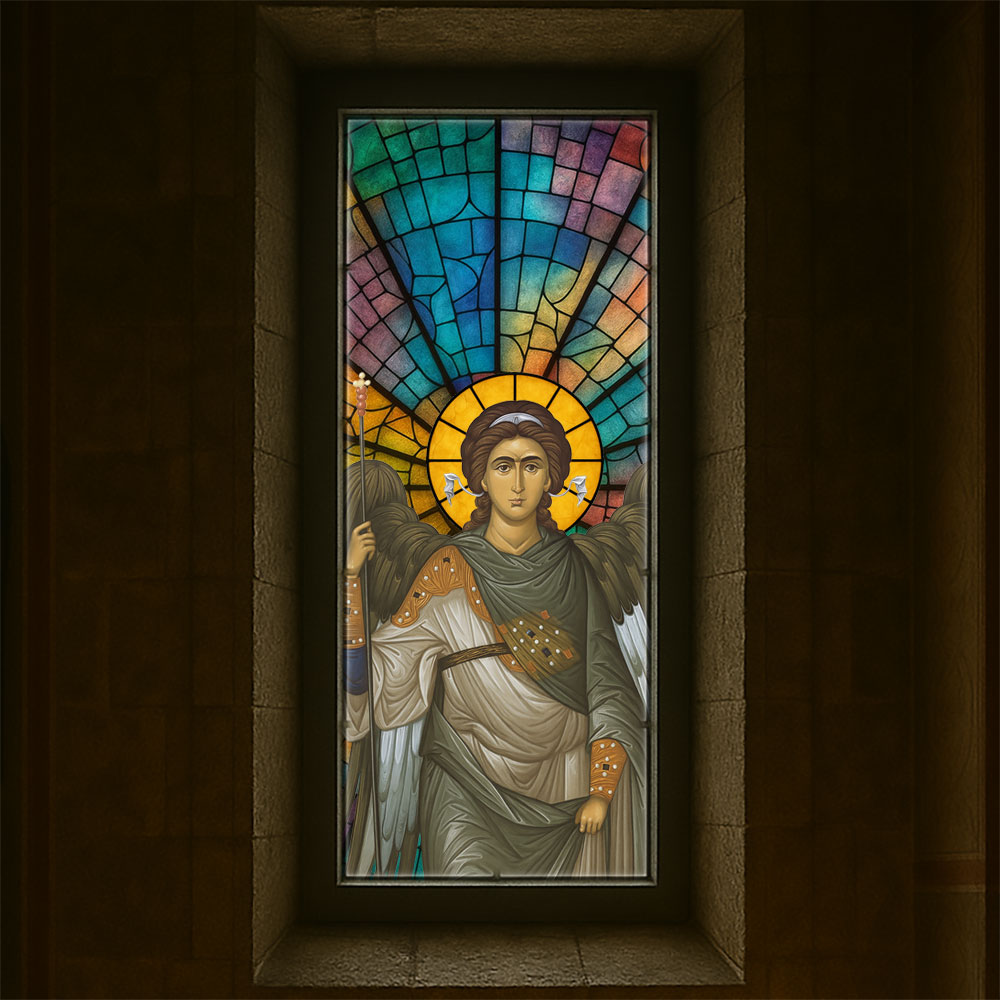 Vitralii icoane Sfântul Mihail VTRL-MIH-01-MC1