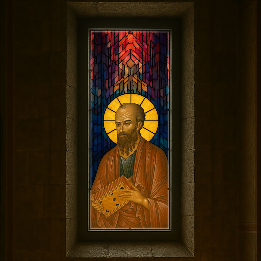 Vitralii icoane Sfântul Pavel VTRL-PAV-01-MC2
