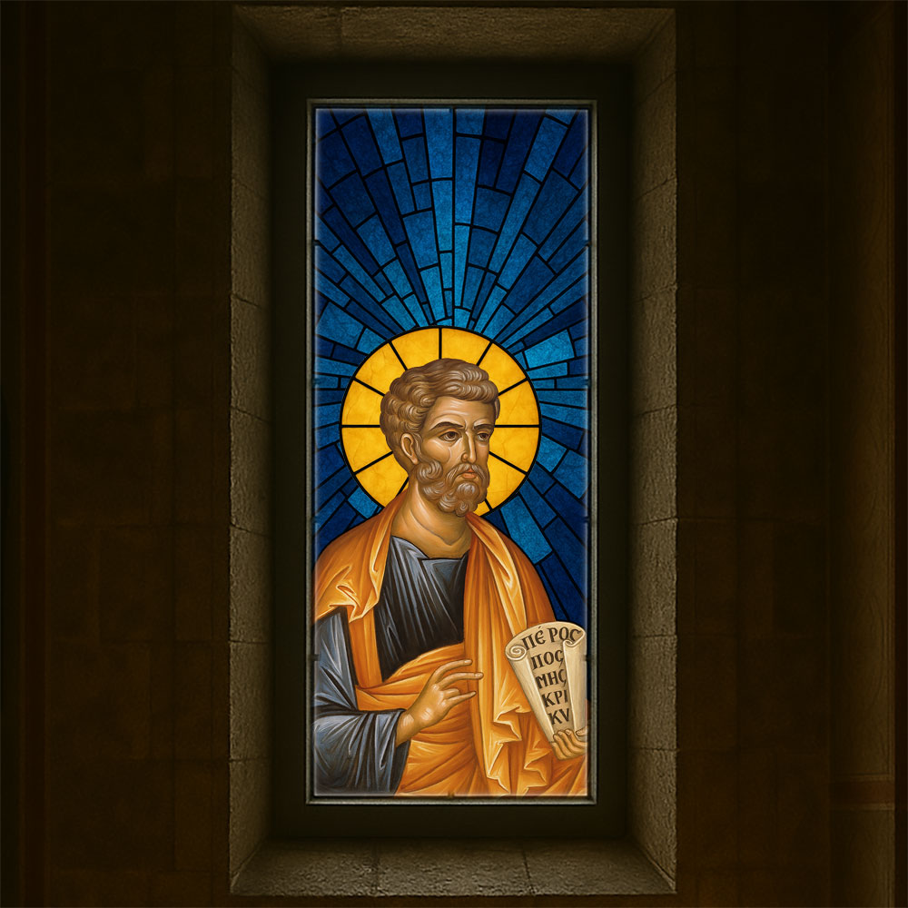 Vitralii icoane Sfântul Petru VTRL-IGA-01-A2