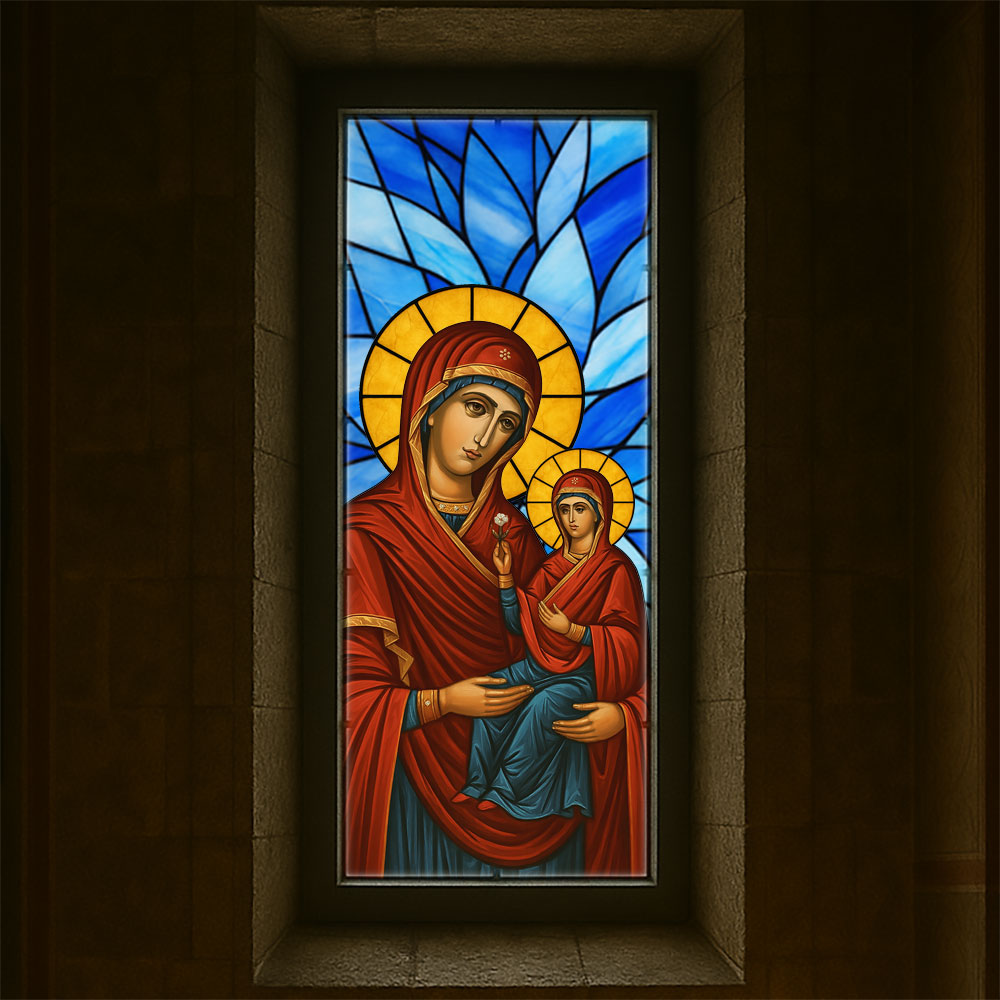 Vitralii icoane Sfânta Ana VTRL-SA-01-A1