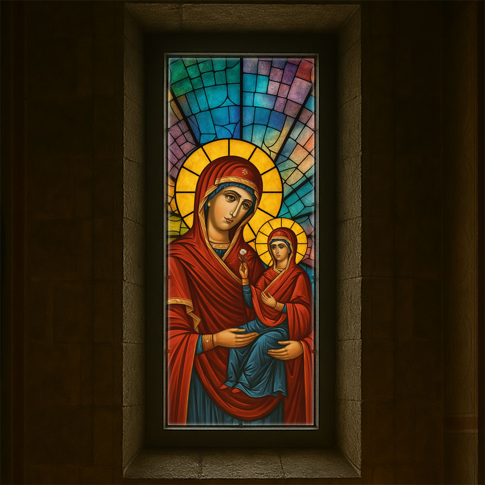 Vitralii icoane Sfânta Ana VTRL-SA-01-MC1