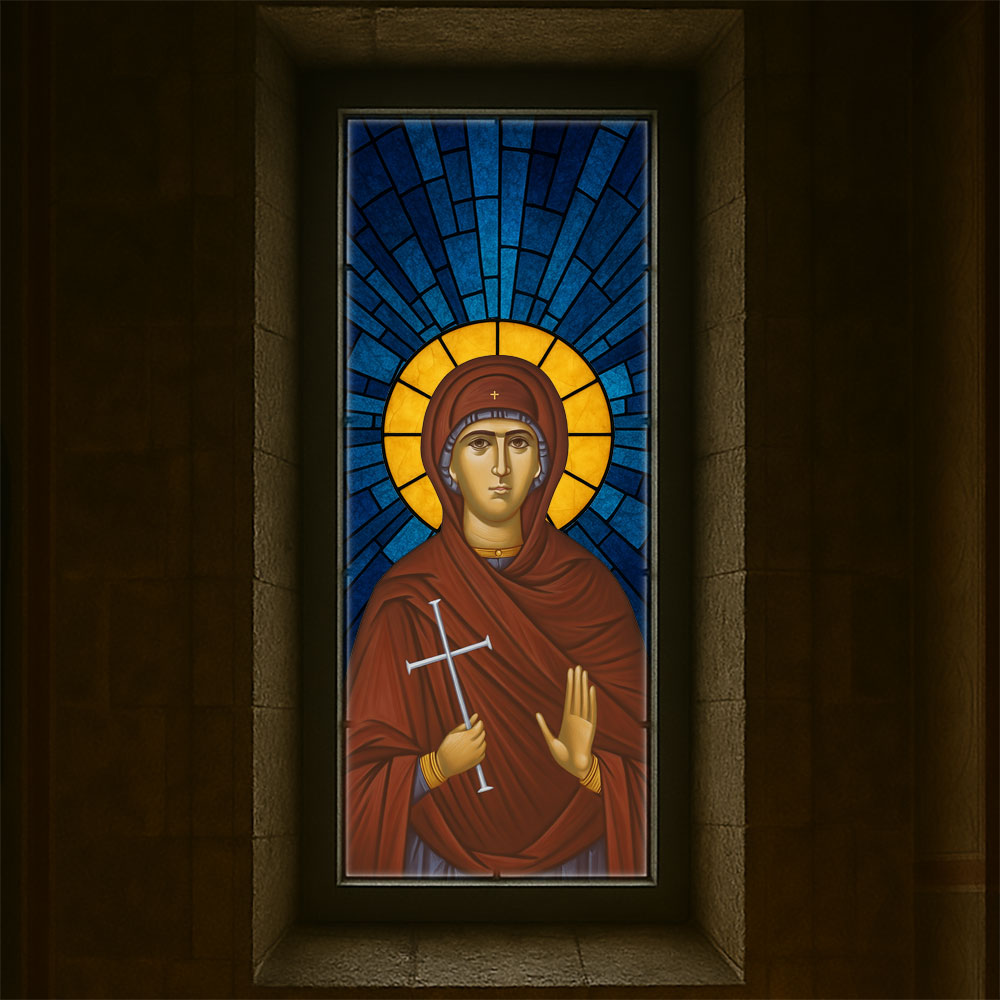 Vitralii icoane Sfânta Filotea VTRL-SF-01-A2