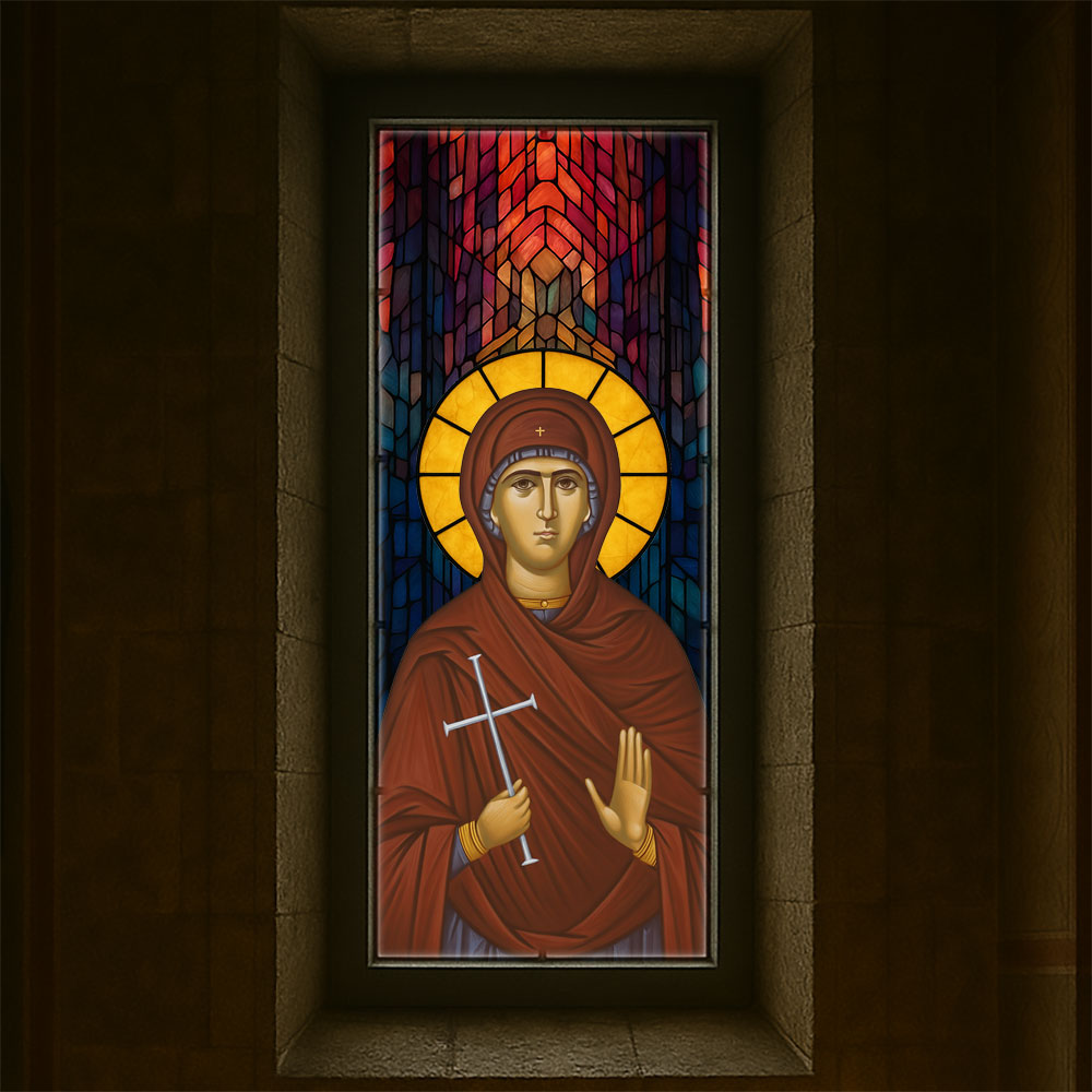 Vitralii icoane Sfânta Filotea VTRL-SF-01-MC2