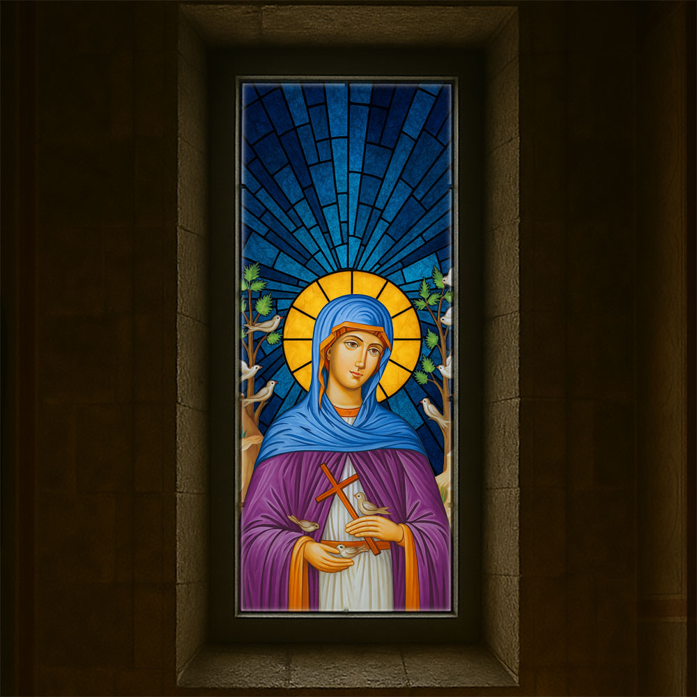 Vitralii icoane Sfânta Teodora VTRL-ST-01-A2