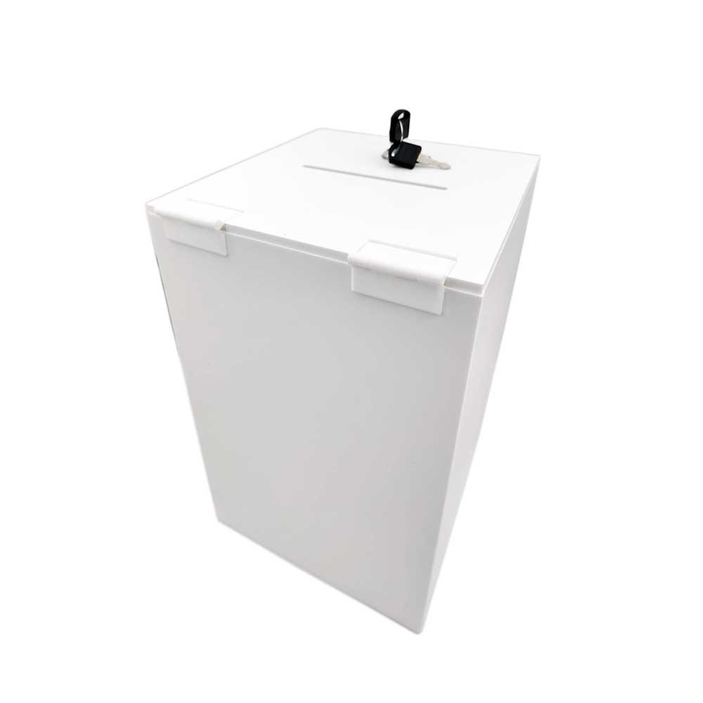 Urnă donatii opacă PVC 15 x 15 x 20 cm UF151520