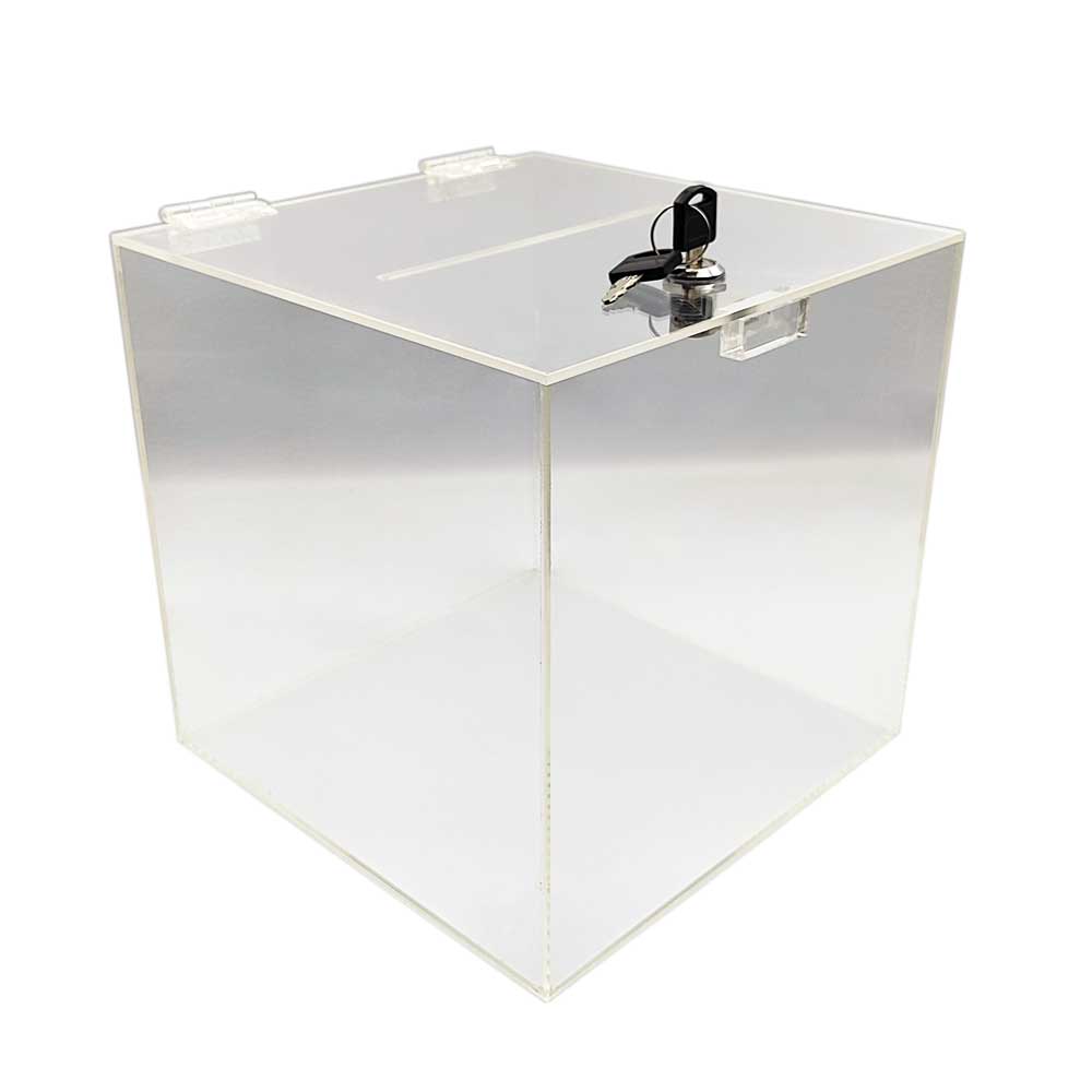 Urnă donatii clasică 25 x 25 x 25 cm model UC252525