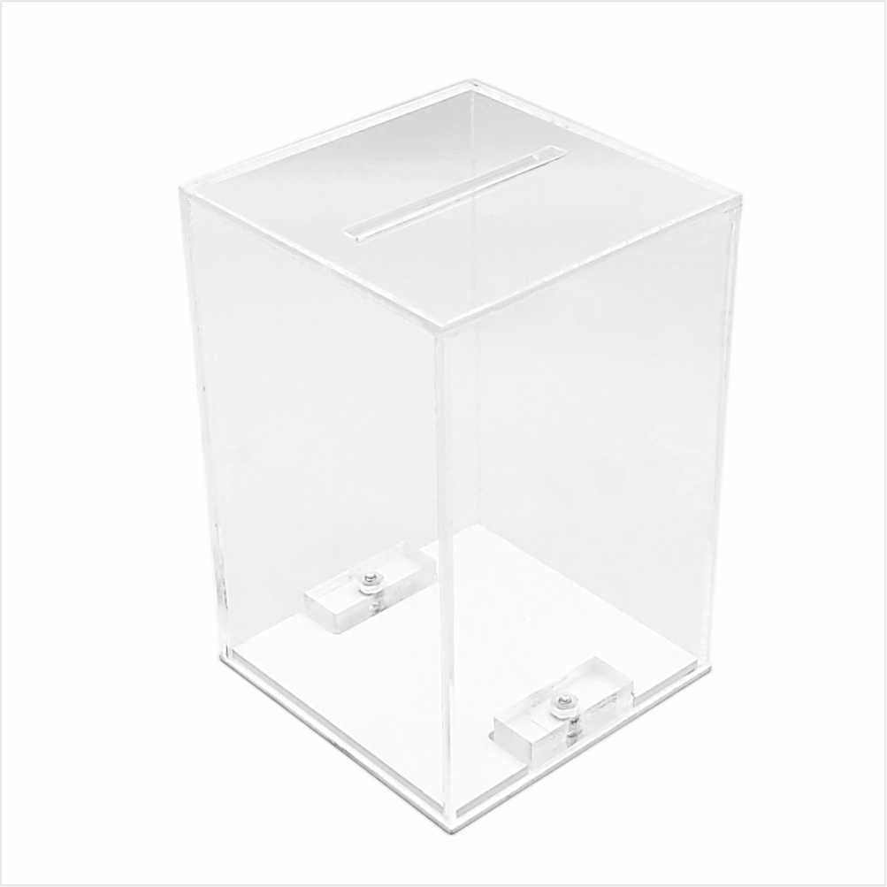 Urna cutie donații 10 x 10 x 15 cm model UI101015