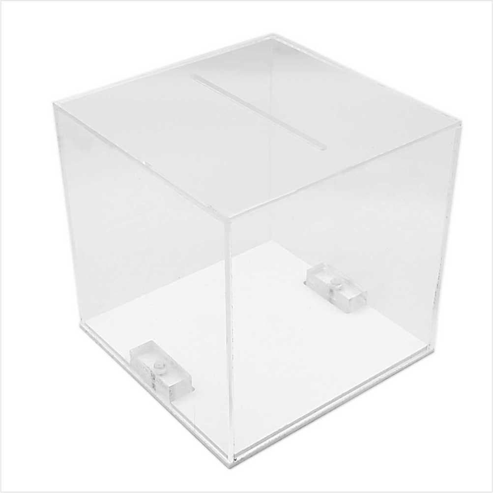 Urna cutie donații 30 x 30 x 30 cm 3 mm model UI303030-3