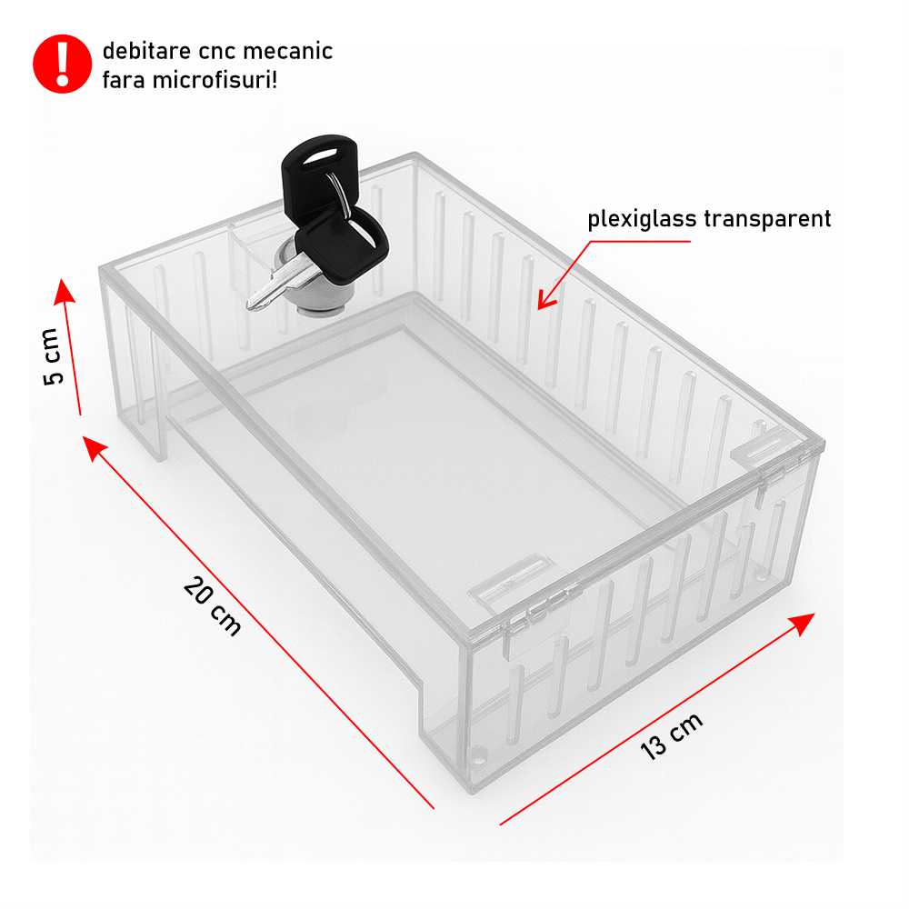 Cutie securizare termostate ambientale cu cablu CPT132005LL