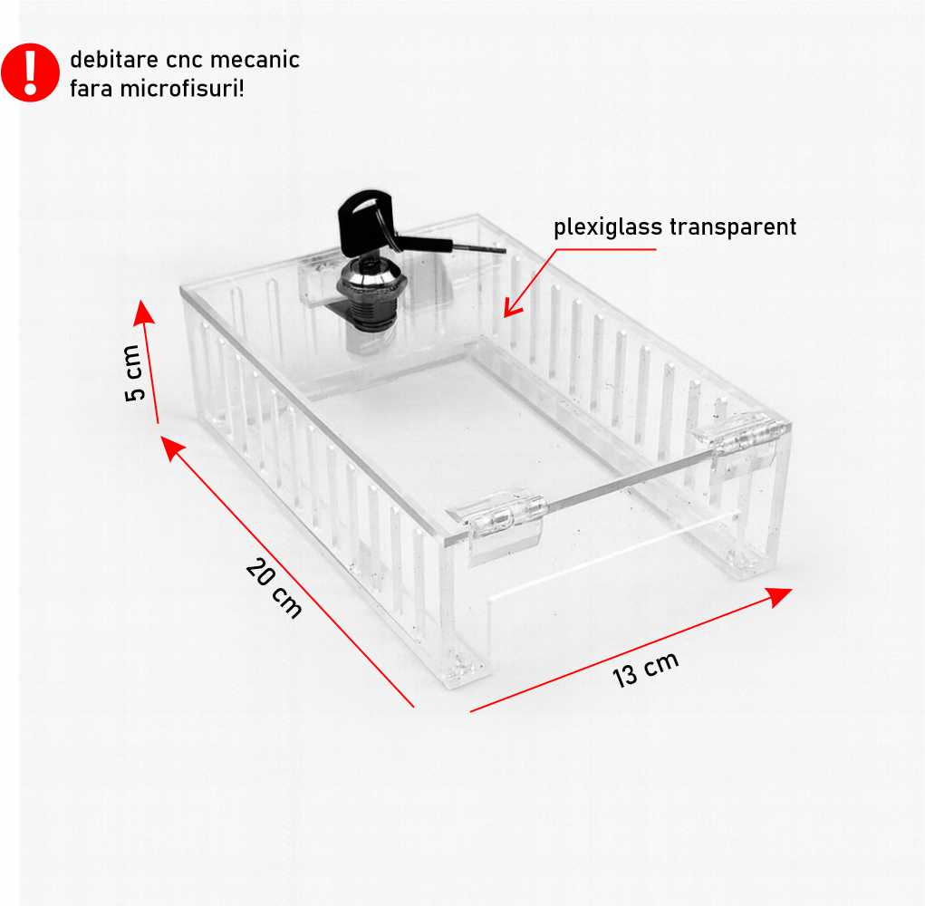 Cutie securizare termostate ambientale cu cablu CPT132005LS