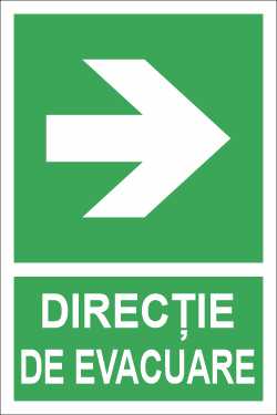 Direcție de evacuare dreapta SPMSP-24