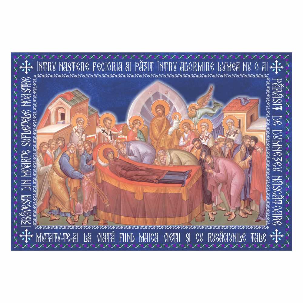 Epitaf Adormirea Maicii Domnului 102 x 72 cm EPTB10272-MD1-A