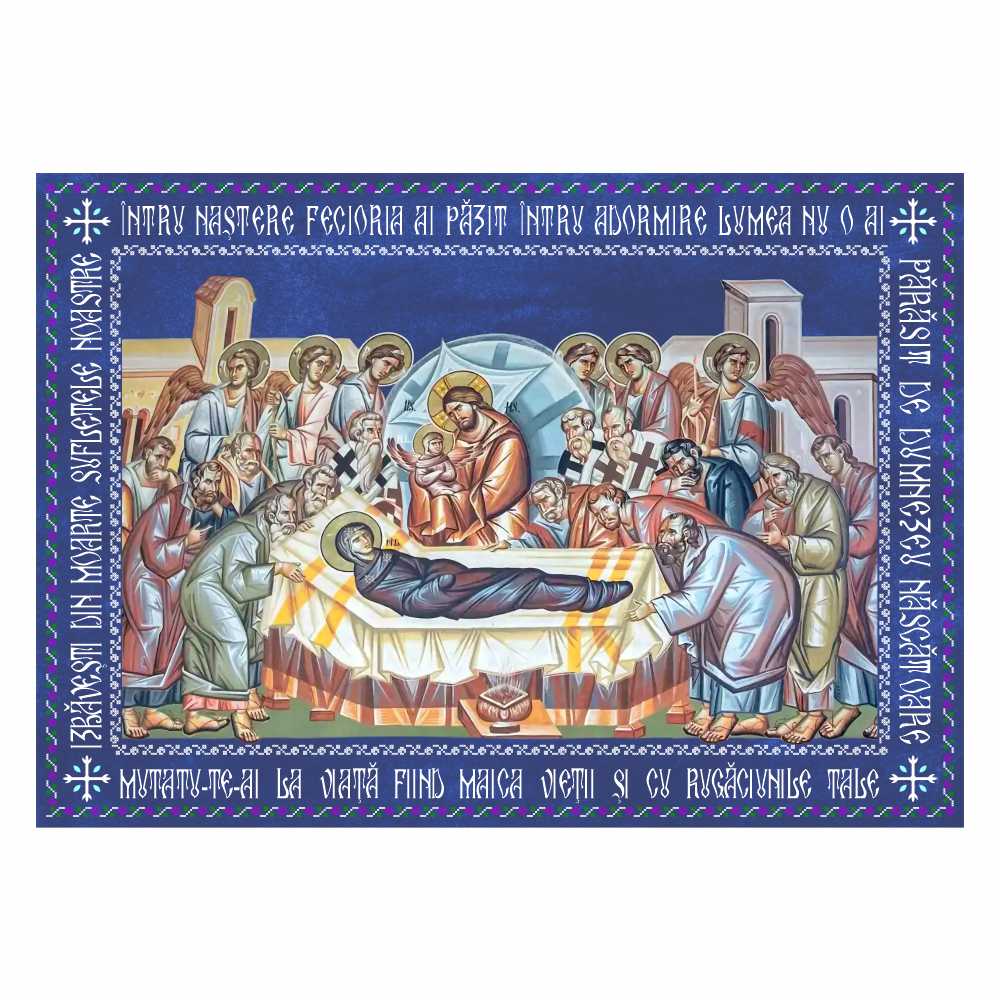 Epitaf Adormirea Maicii Domnului 102 x 72 cm EPTB10272-MD2-A
