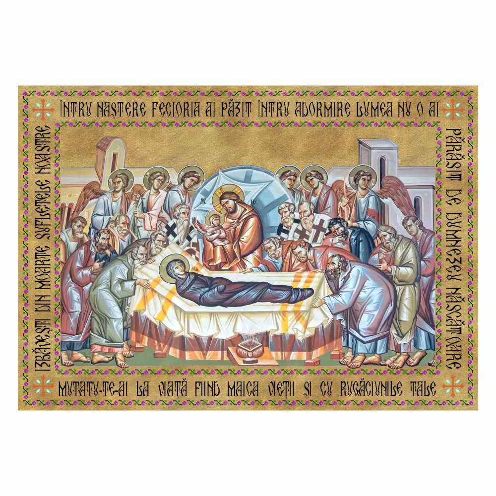 Epitaf Adormirea Maicii Domnului 102 x 72 cm EPTB10272-MD2-M