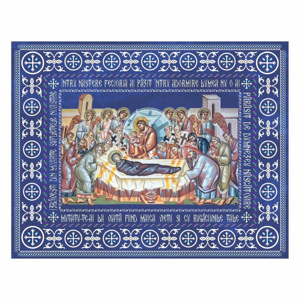Epitaf Adormirea Maicii Domnului 152 x 119 cm EPTB152119-MD2-A
