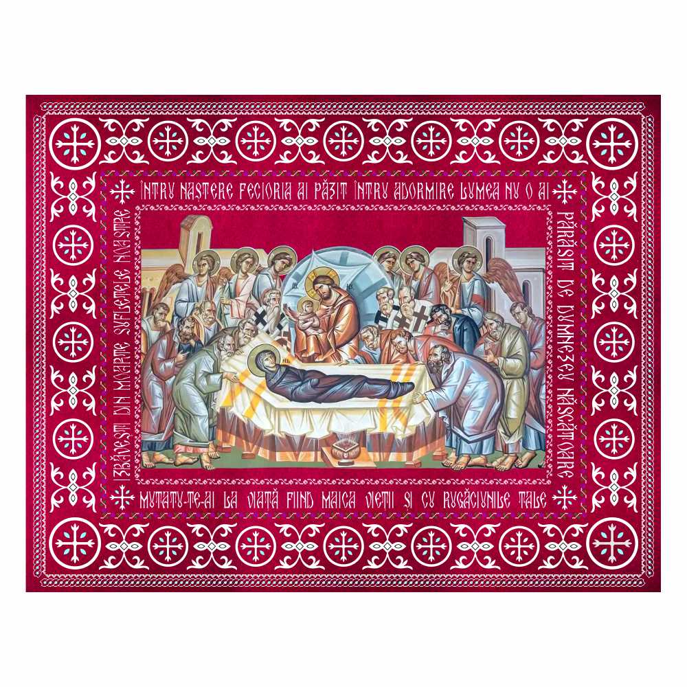 Epitaf Adormirea Maicii Domnului 152 x 119 cm EPTB152119-MD2-R
