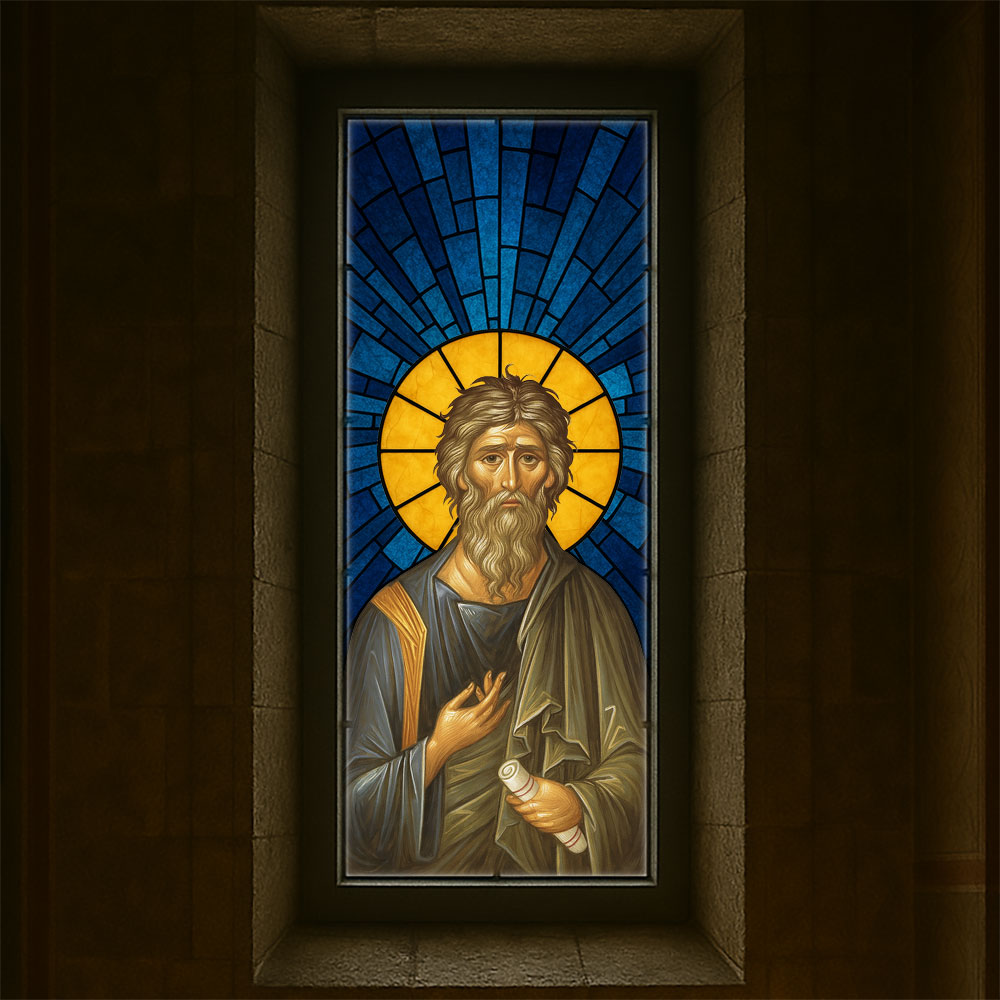 Vitralii icoane Sfântul Andrei VTRL-AND-01-A2