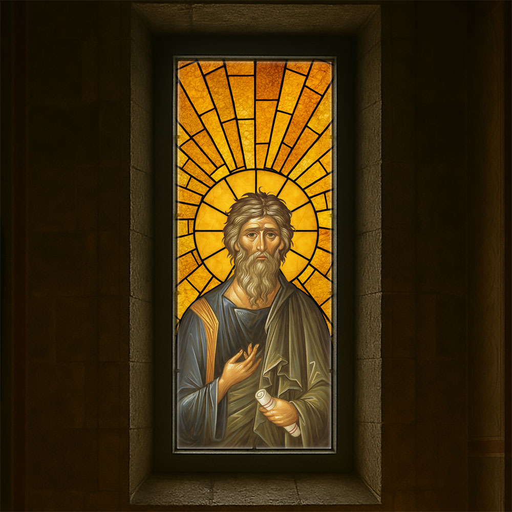 Vitralii icoane Sfântul Andrei VTRL-AND-01-GA