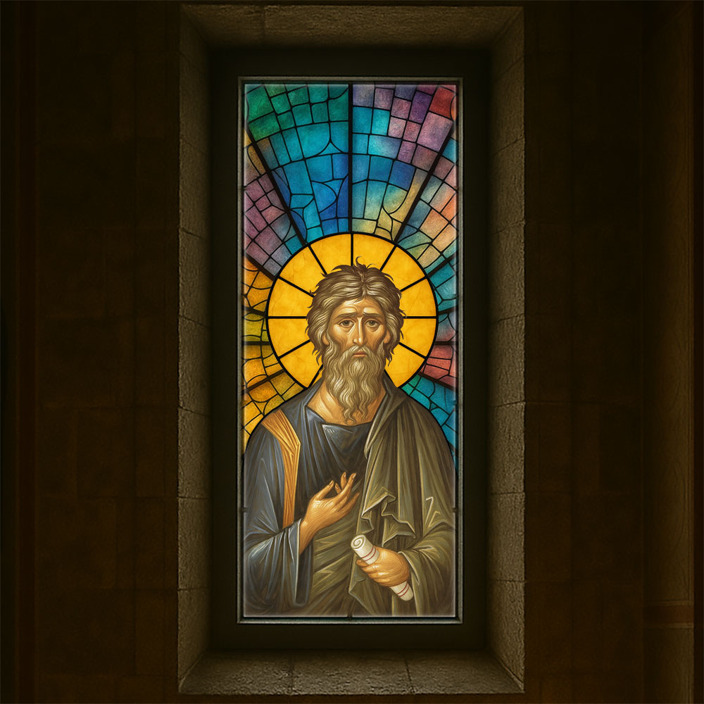 Vitralii icoane Sfântul Andrei VTRL-AND-01-MC1