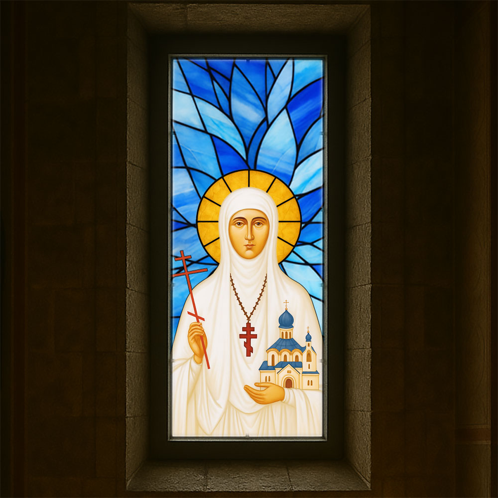 Vitralii icoane Sfânta Elisabeta VTRL-SE-01-A1