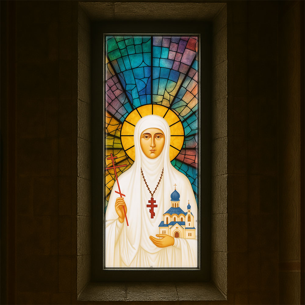 Vitralii icoane Sfânta Elisabeta VTRL-SE-01-MC1