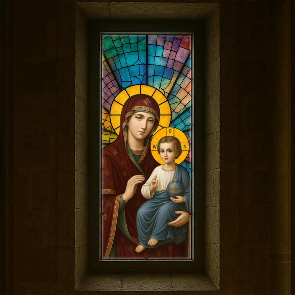 Vitralii icoane Maica Domnului VTRL-MAI-02-MC1