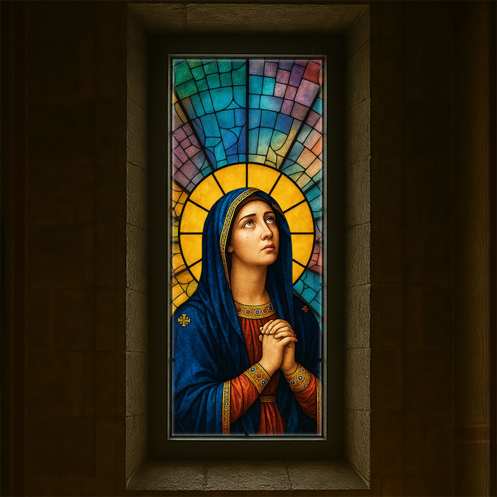 Vitralii icoane Maica Domnului VTRL-MD-01-MC1