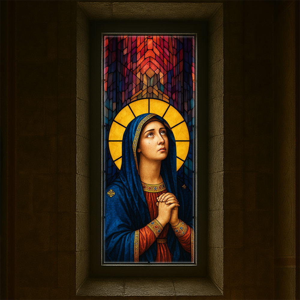 Vitralii icoane Maica Domnului VTRL-MD-01-MC2