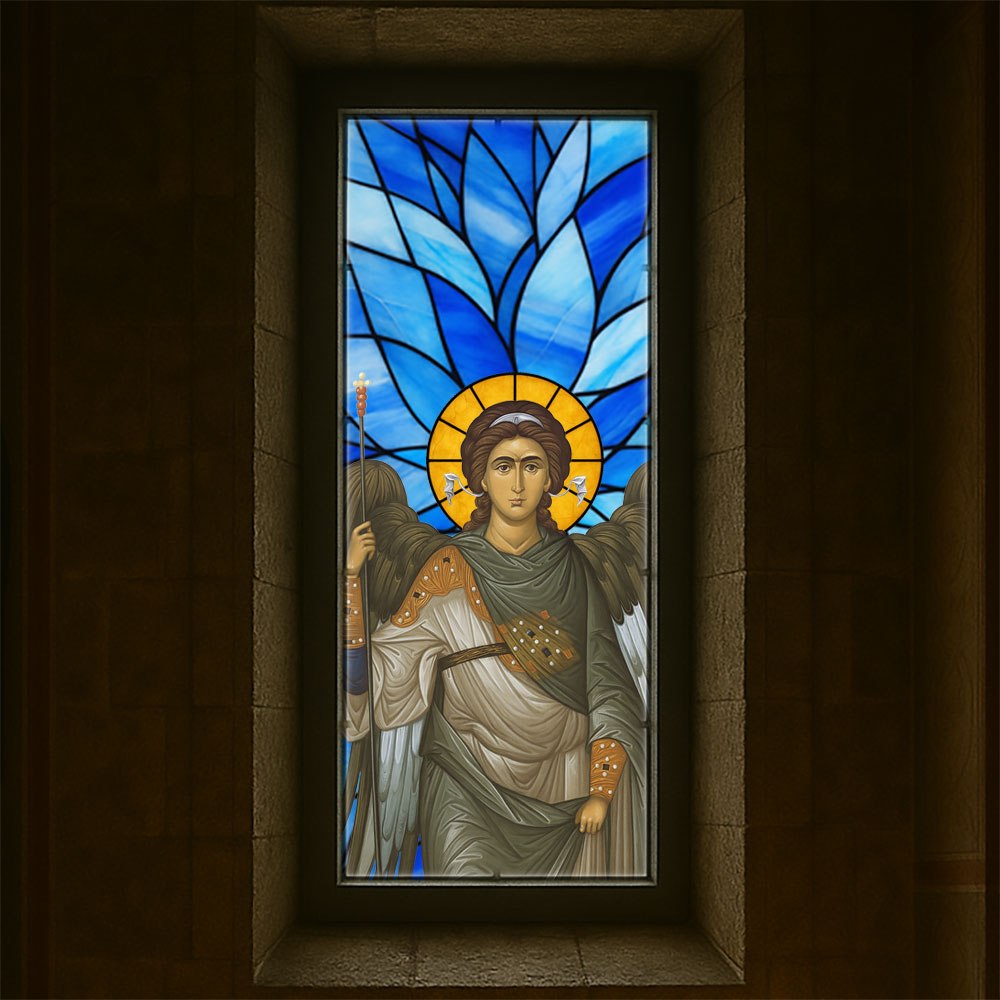 Vitralii icoane Sfântul Mihail VTRL-MIH-01-A1