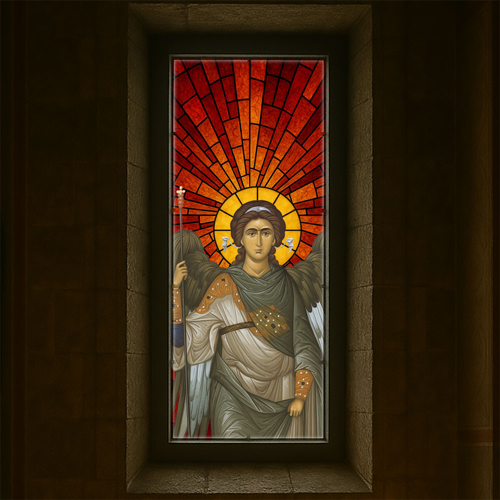 Vitralii icoane Sfântul Mihail VTRL-MIH-01-R