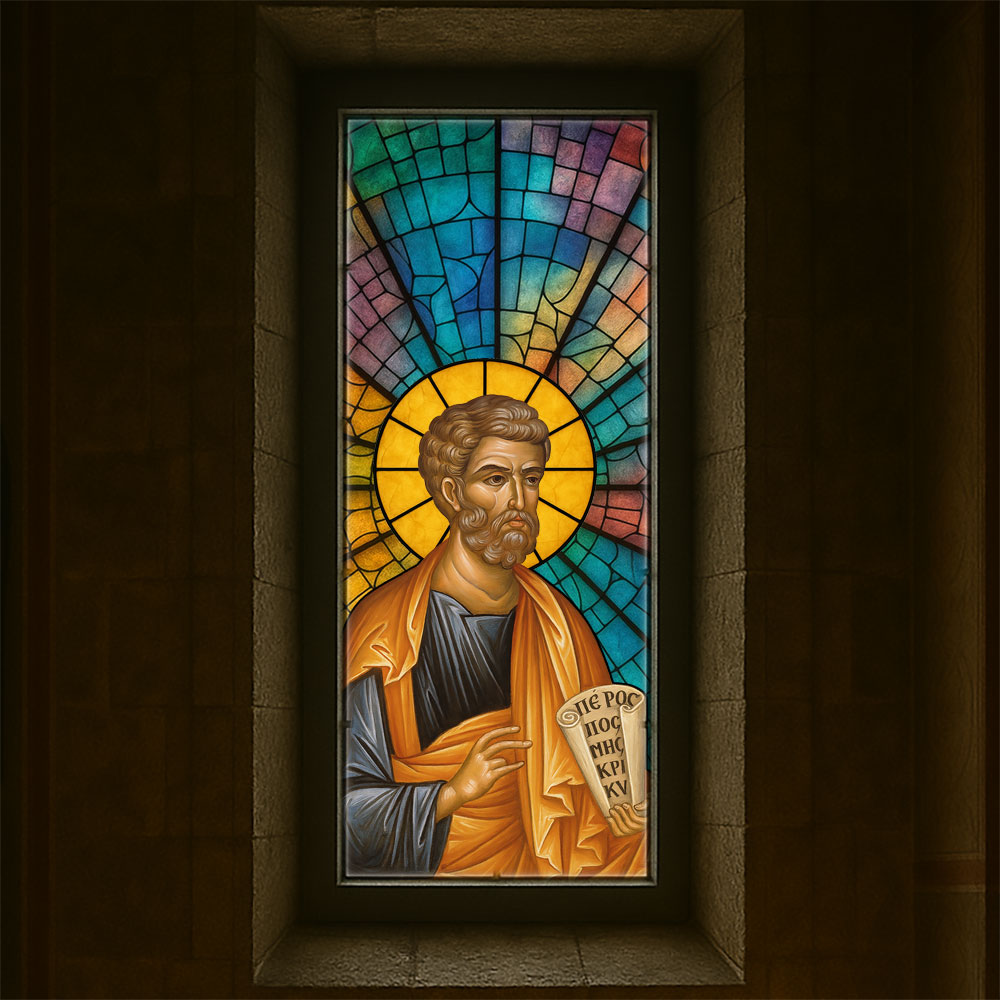 Vitralii icoane Sfântul Petru VTRL-IGA-01-MC1