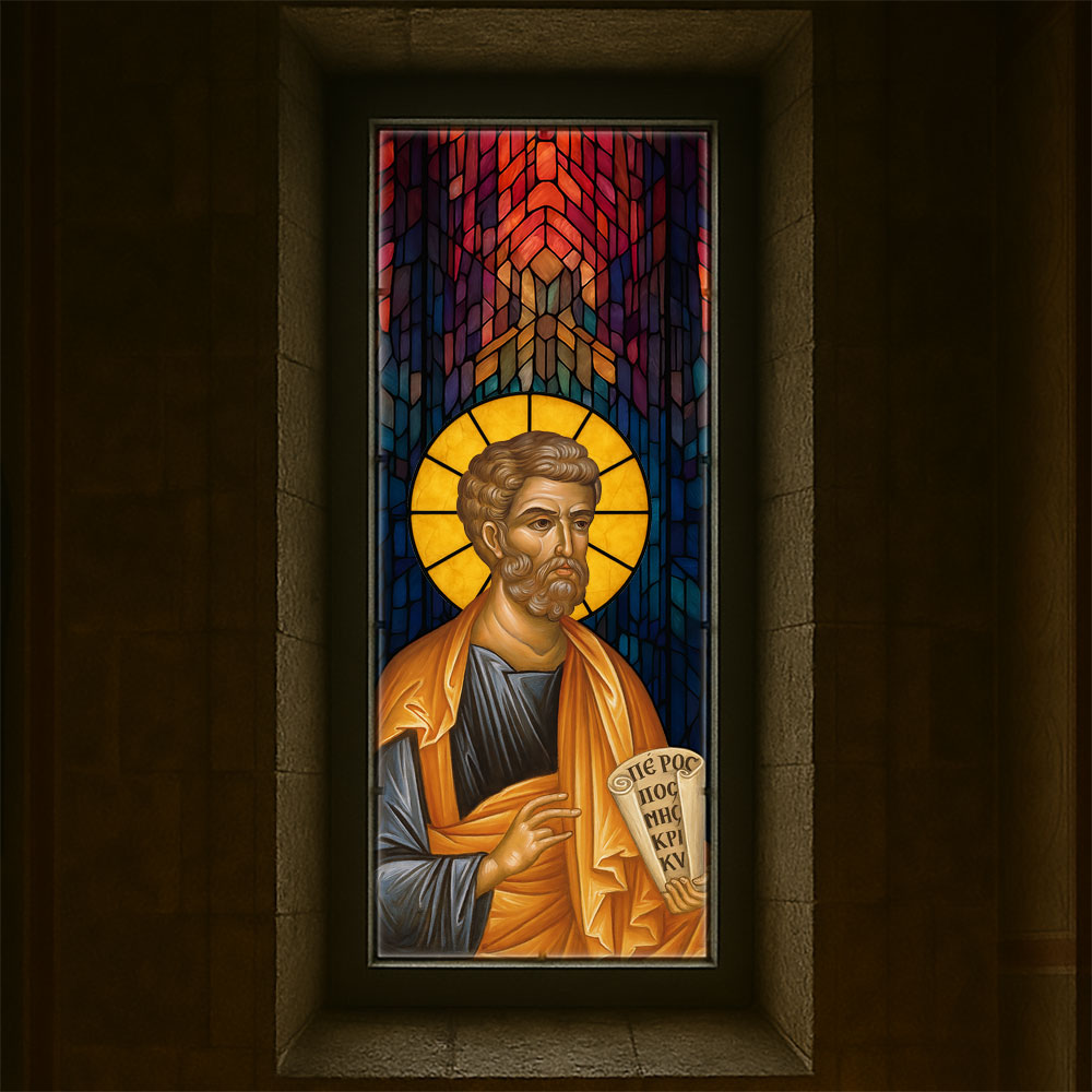 Vitralii icoane Sfântul Petru VTRL-IGA-01-MC2