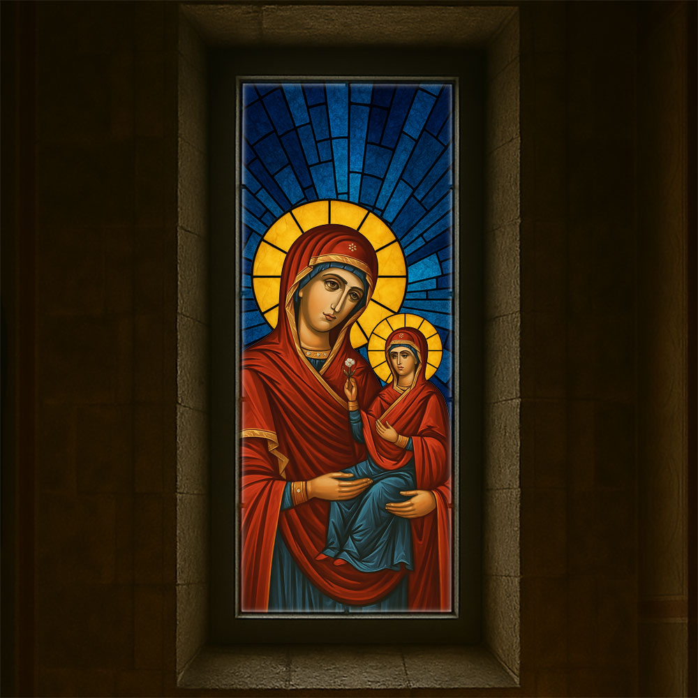 Vitralii icoane Sfânta Ana VTRL-SA-01-A2