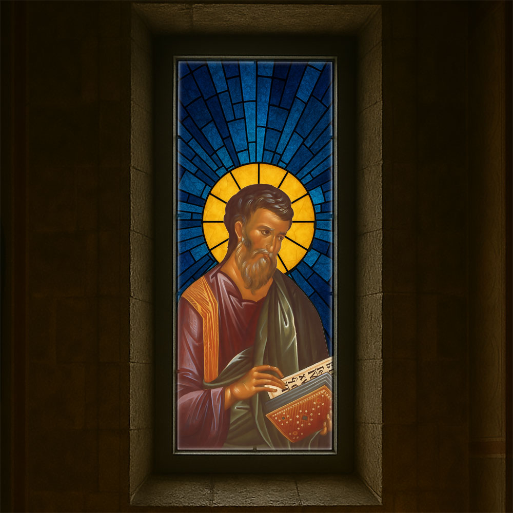 Vitralii icoane Sfântul Evanghelist Matei VTRL-SMTE-01-A2