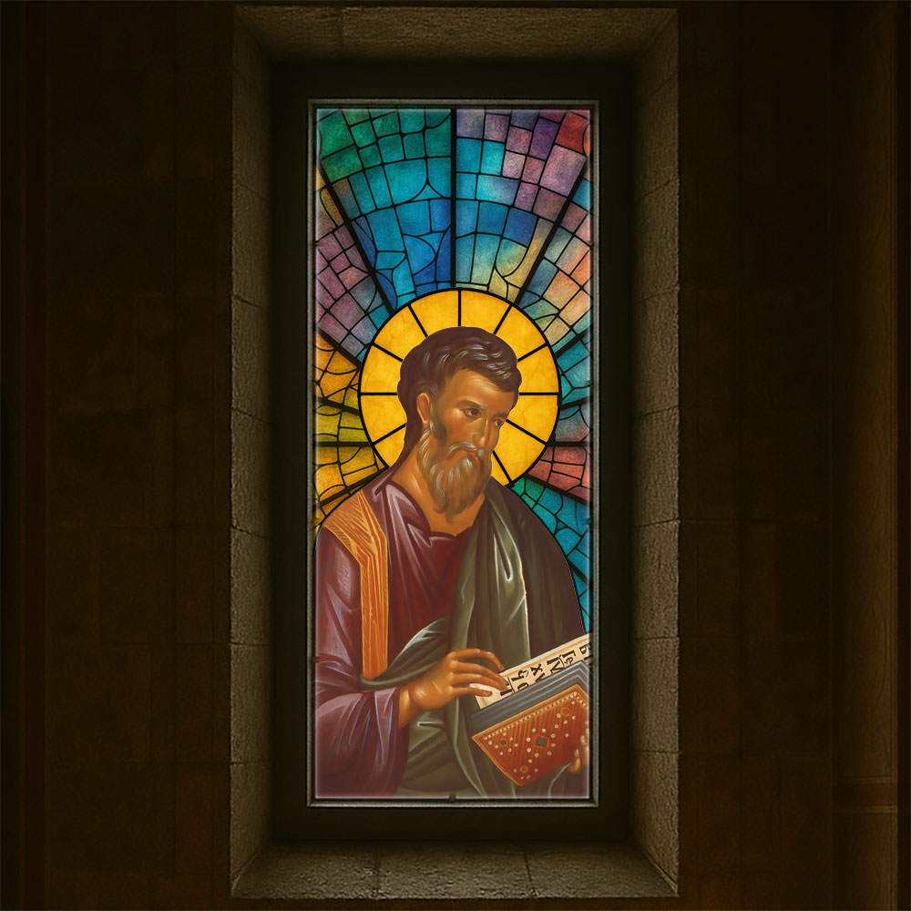 Vitralii icoane Sfântul Evanghelist Matei VTRL-SMTE-01-MC1