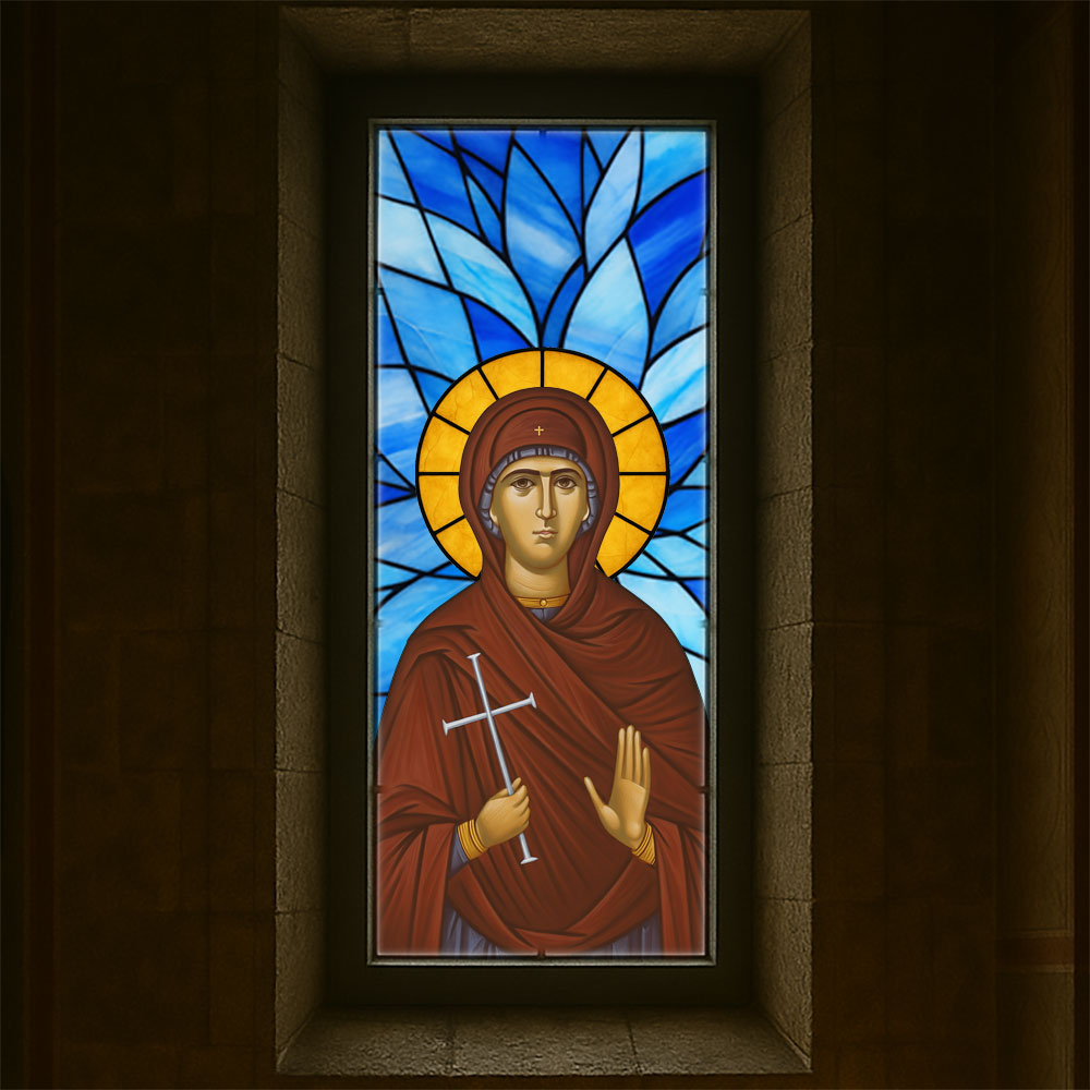 Vitralii icoane Sfânta Filotea VTRL-SF-01-A1
