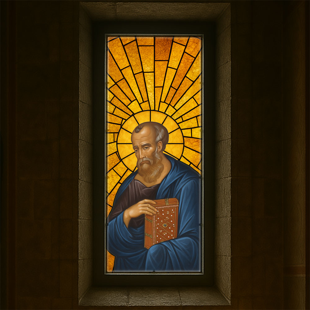 Vitralii icoane Sfântul Ioan Evanghelistul VTRL-SIE-01-GA