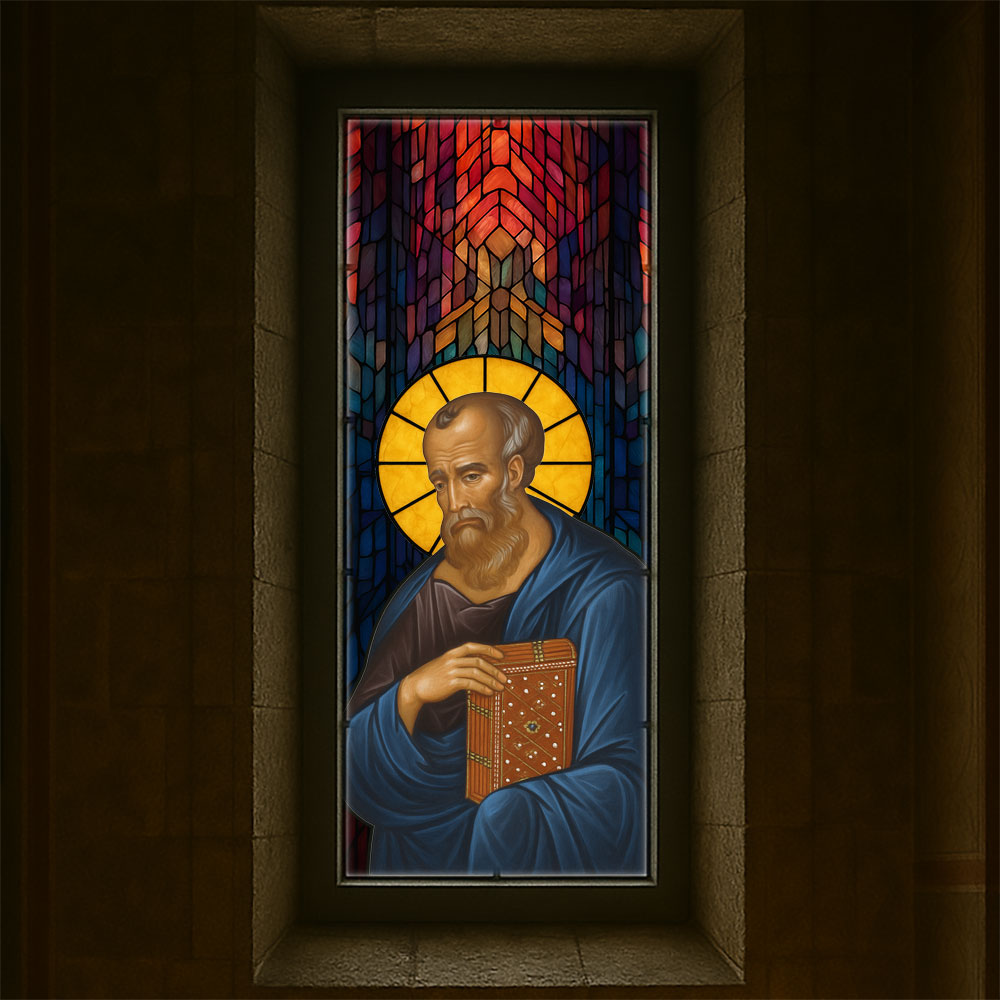 Vitralii icoane Sfântul Ioan Evanghelistul VTRL-SIE-01-MC2