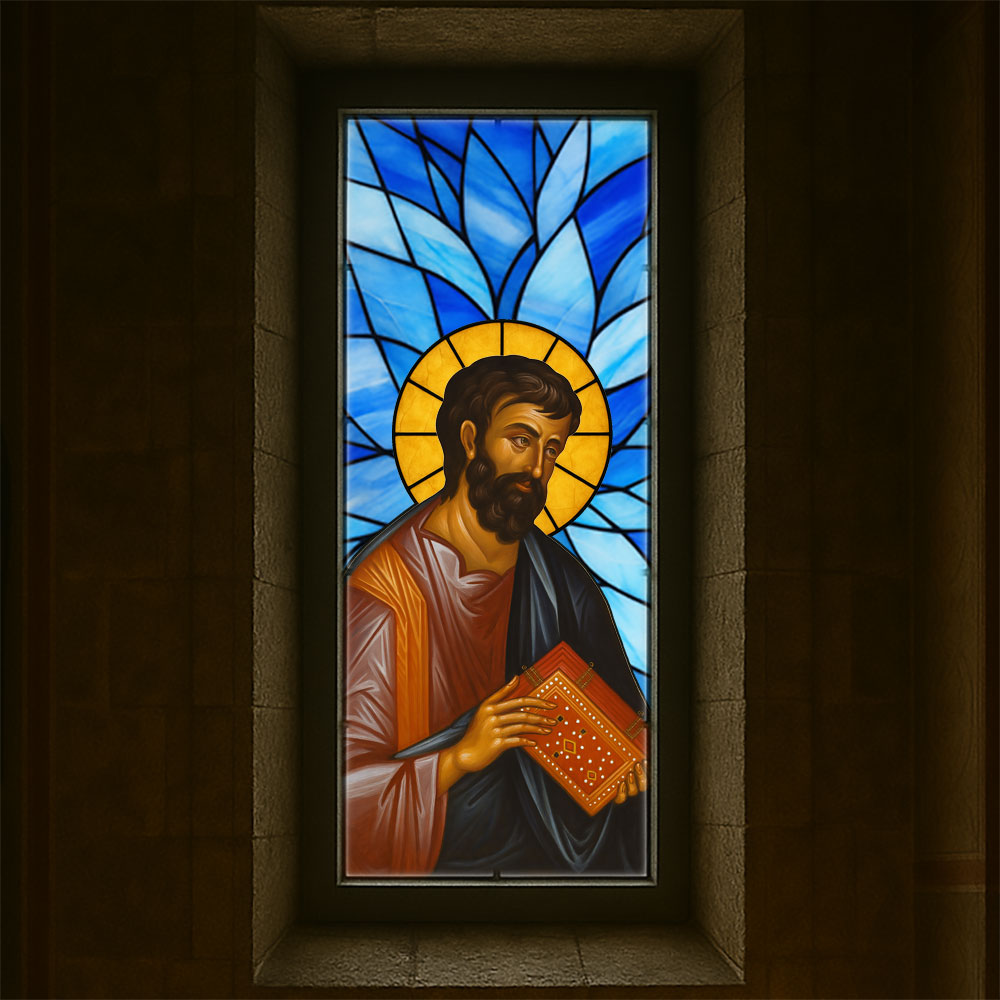 Vitralii icoane Sfântul Evanghelist Marcu VTRL-SME-01-A1