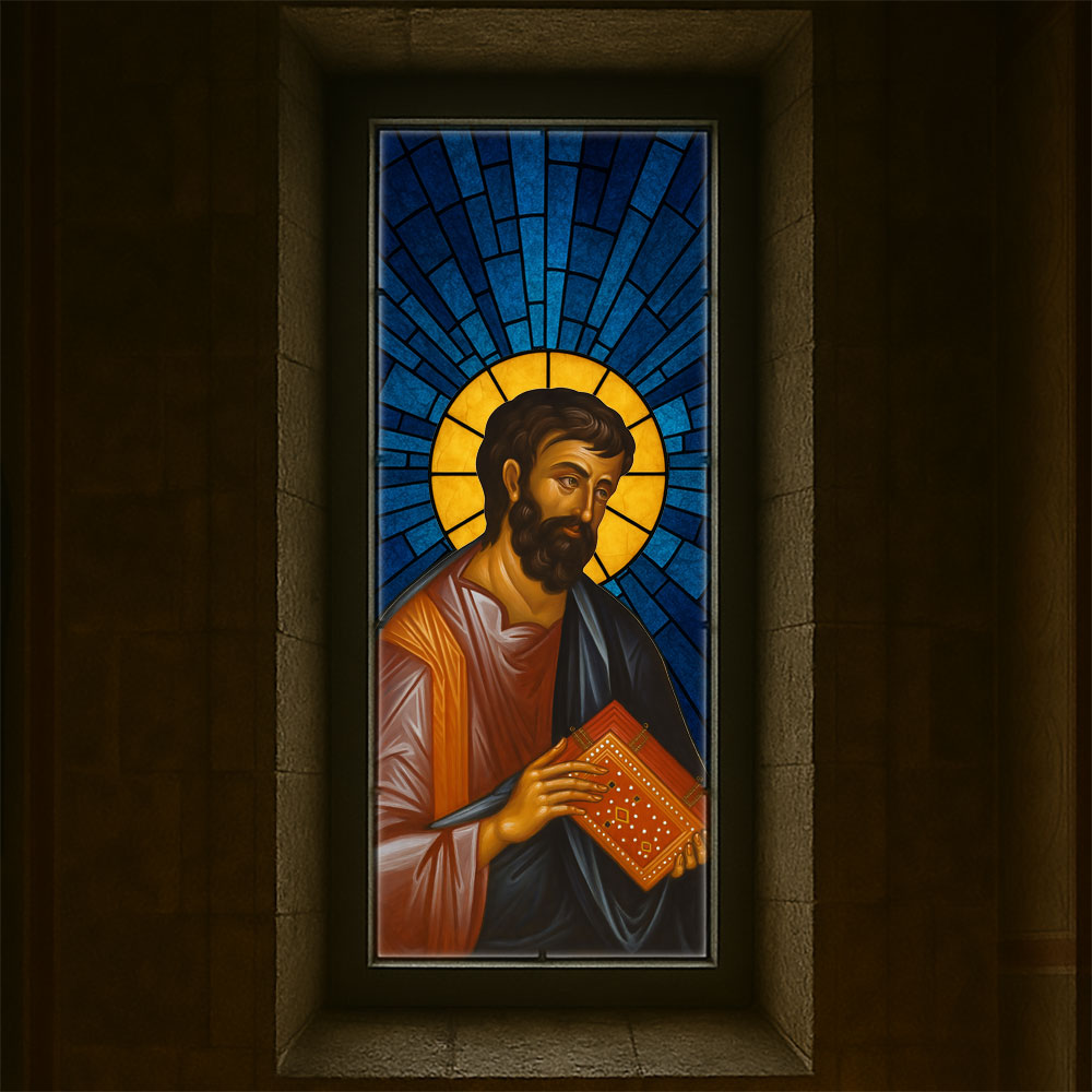 Vitralii icoane Sfântul Evanghelist Marcu VTRL-SME-01-A2