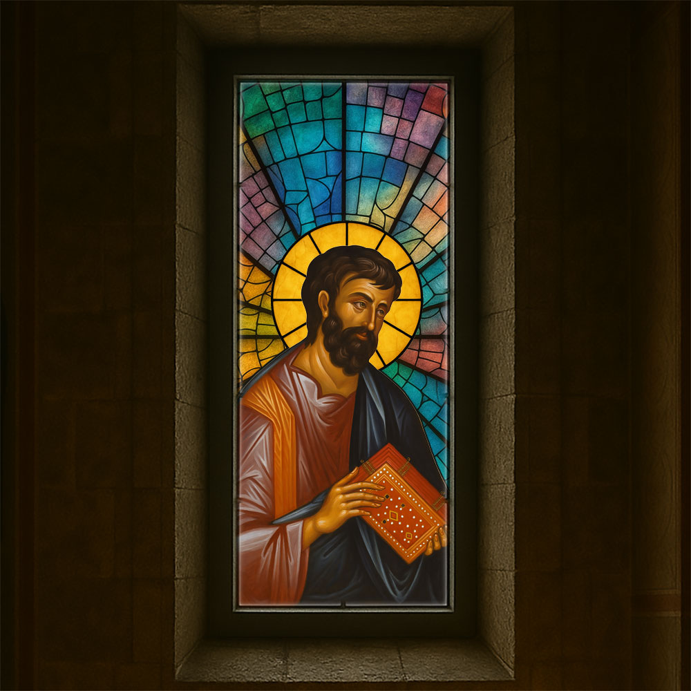 Vitralii icoane Sfântul Evanghelist Marcu VTRL-SME-01-MC1