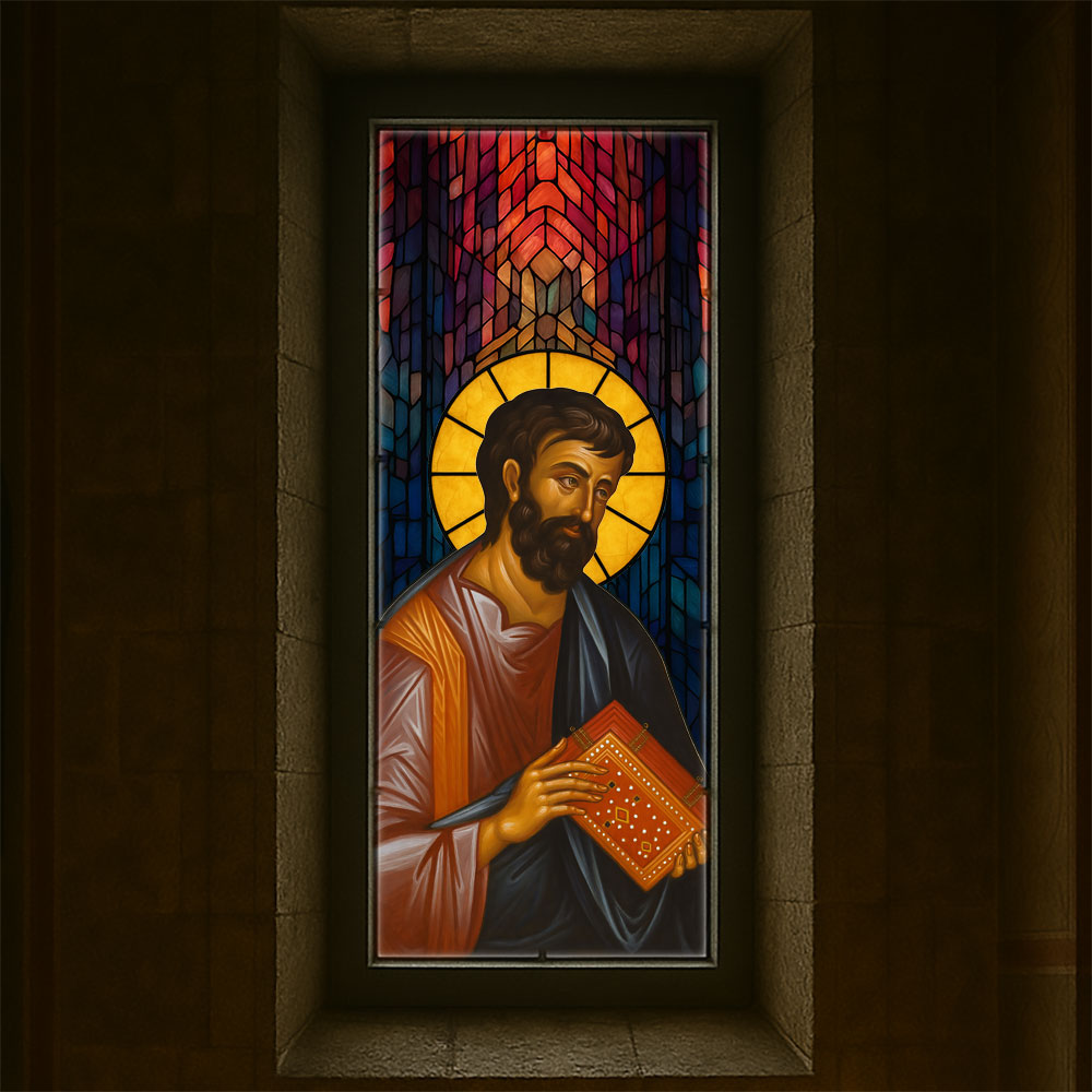 Vitralii icoane Sfântul Evanghelist Marcu VTRL-SME-01-MC2