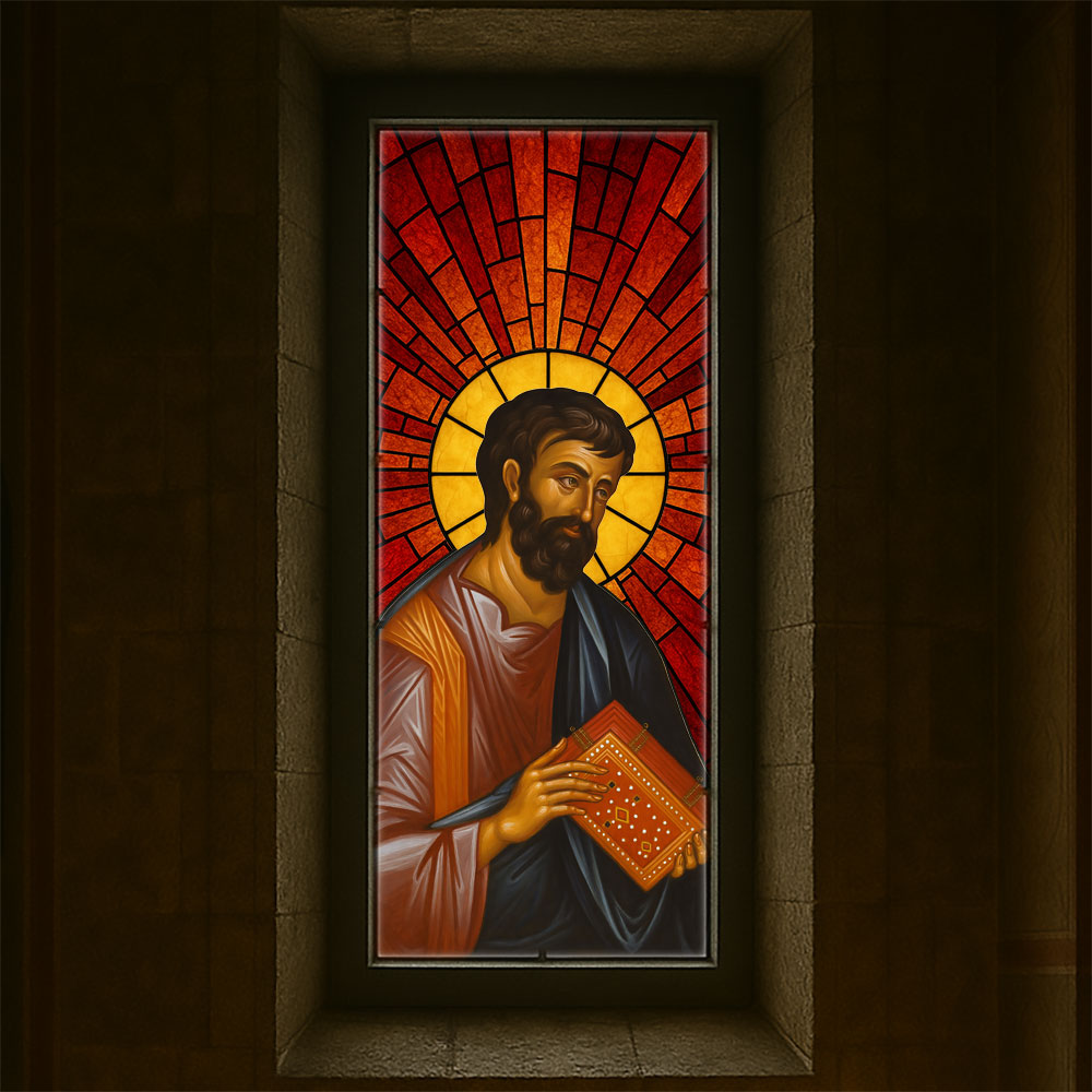 Vitralii icoane Sfântul Evanghelist Marcu VTRL-SME-01-R